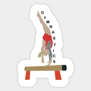 Gymnastics Sticker